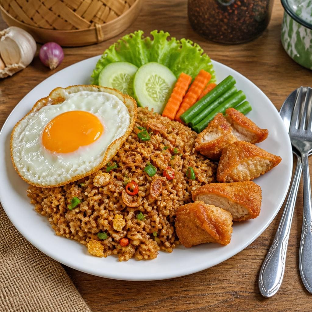 Nasi Goreng Kampung Warkop 88 dengan rasa sederhana dan gurih